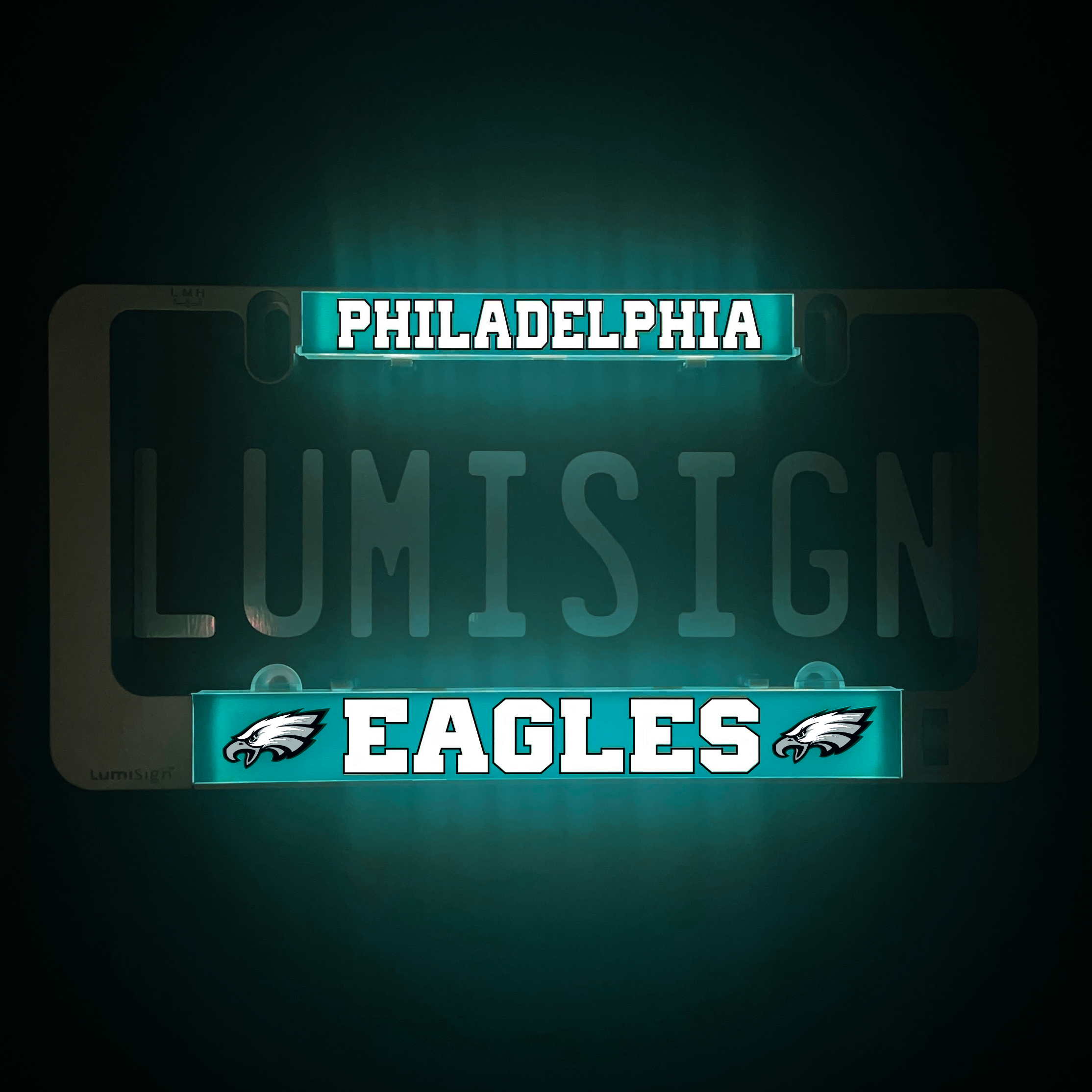 Philadelphia Eagles Mr. & Mrs. Clip Frame - Sports Unlimited