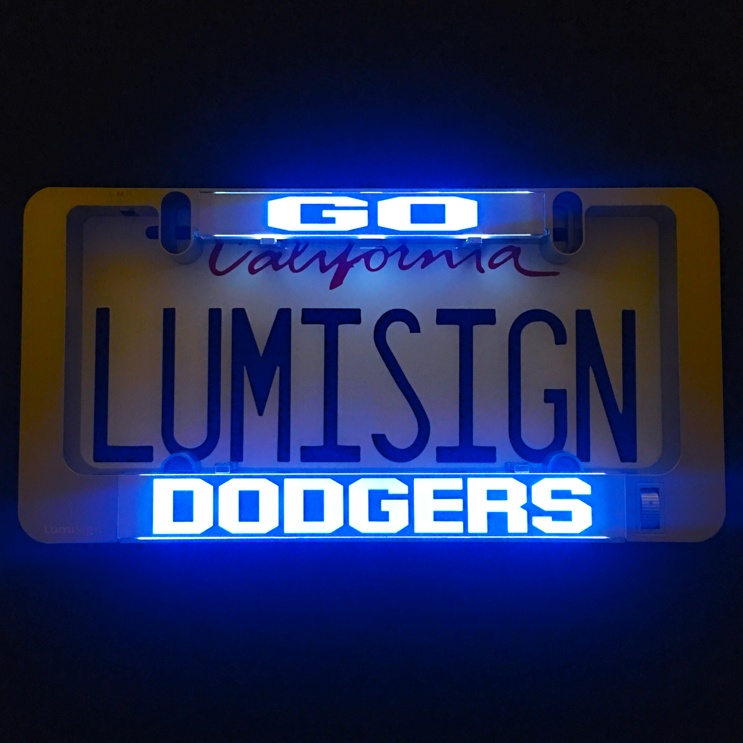 Los Angeles Dodgers License Plate Frame