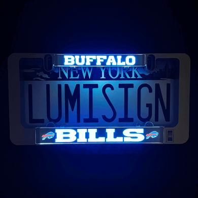 BUFFALO BILLS Inserts + LUMISIGN Frame