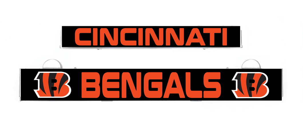 CINCINNATI BENGALS LumiSign Inserts