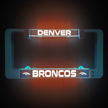 Load image into Gallery viewer, Denver-Broncos-LumiSign-Illuminated-Swatch
