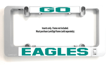 Load image into Gallery viewer, Go-Eagles-LumiSign-license-plate-frame-main-Day
