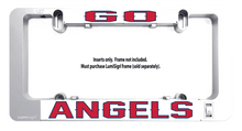 Load image into Gallery viewer, LumiSign-Go-Angels-Auto-Illuminated-License-Plate-Frame-Main-Day-Picture
