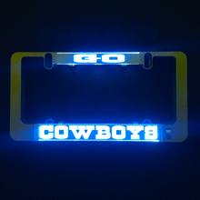 Load image into Gallery viewer, LumiSign-Go-Cowboys-Night-Swatch
