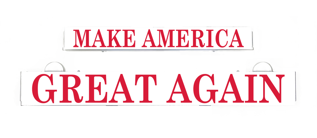 MAKE AMERICA GREAT AGAIN Inserts for LumiSign (Frame Not Included)